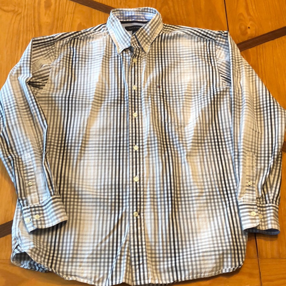 Men’s Button Up Tommy Hilfiger L/S Large